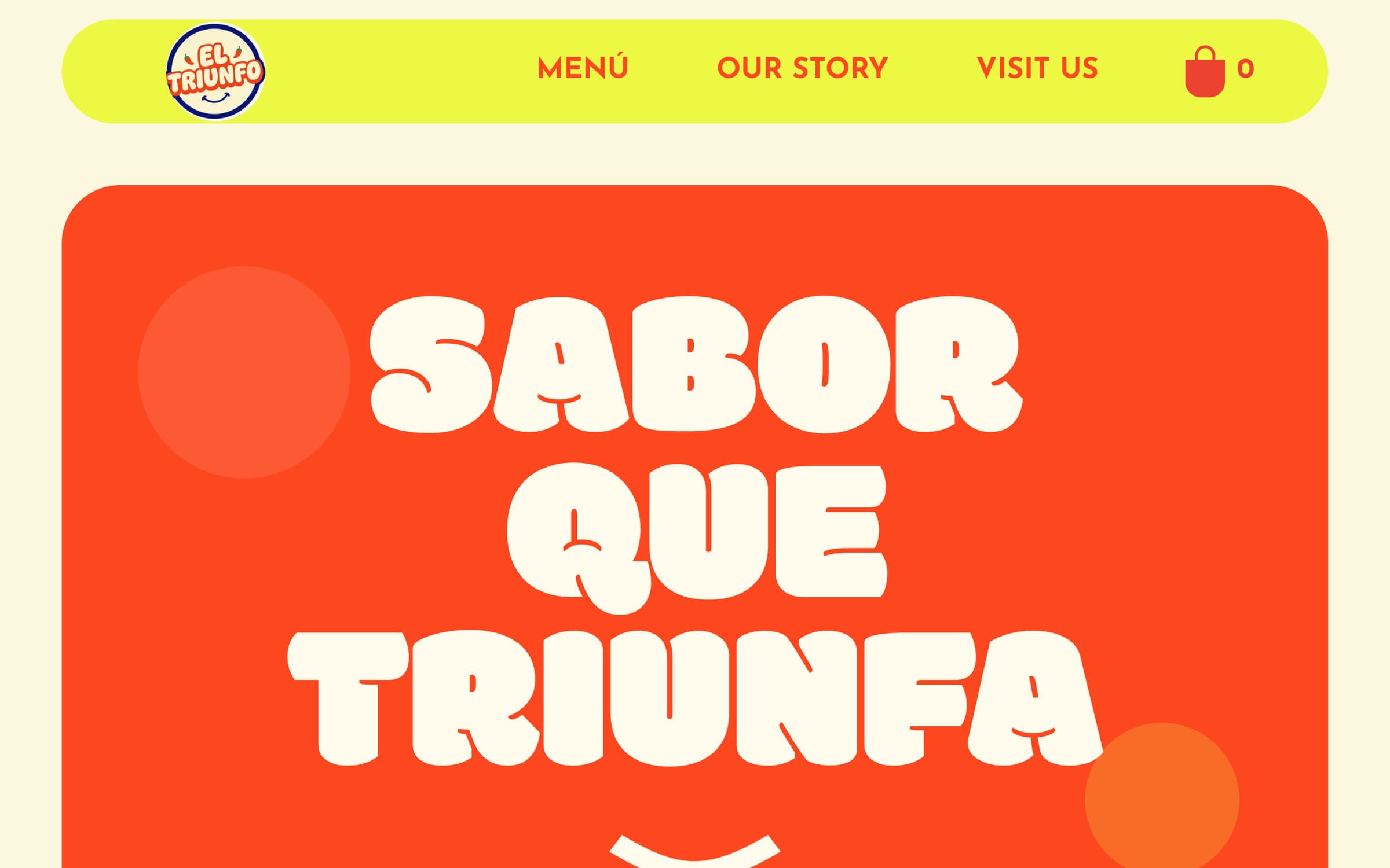 El Triunfo homepage