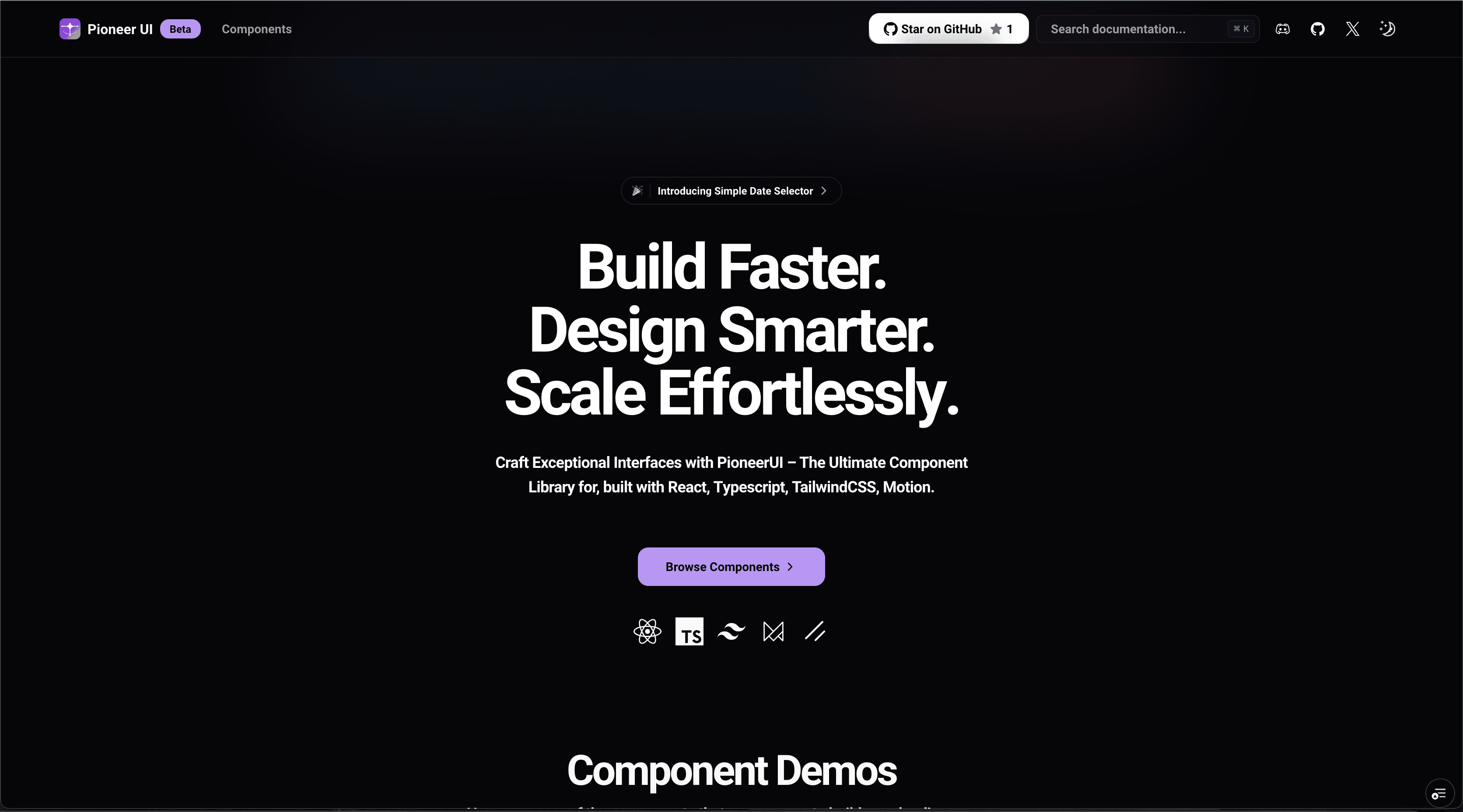PioneerUI